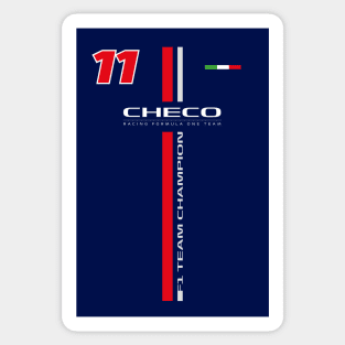 CHECO PEREZ concepto F1 Sticker